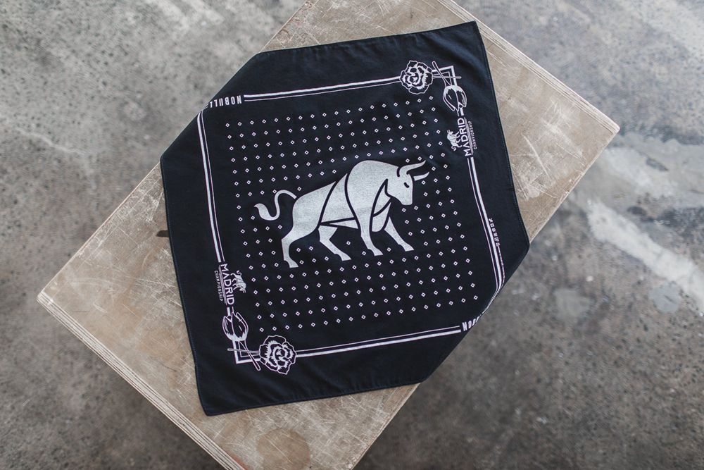 NOBULL Bandana - Black Madrid - Ireland (0462NXYPK)